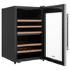 VEVOR 52 Bottle Wine Fridge, Freestanding Wine Cooler Refrigerator, Dual Zone Cooler, 41℉ to 65℉ Adjustable Temp Mini Cellar, Glass Door, For Home Office Bar, Red White Champagne or Sparkling Wines
