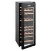 VEVOR 42 Bottle Wine Fridge, Freestanding Wine Cooler Refrigerator, Dual Zone Cooler, 41℉ to 65℉ Adjustable Temp Mini Cellar, Glass Door, For Home Office Bar, Red White Champagne or Sparkling Wines