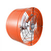 VEVOR Gable Mount Fan, 15 Inch Attic Exhaust Fan with Adjustable Thermostat & Outer Mesh, 1650 CFM House Ventilator Cools Up to 2360 Sq.Ft, Quiet Ventilation for Roof, Garage & Shop, Vibrant Orange