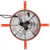 VEVOR Gable Mount Fan, 15 in Attic Vent Exhaust Fan 1650 CFM Thermostat, Cooling and Ventilation for Home, Garage, Warehouse, Workshop, Carbon Steel Housing with Mounting Brackets & Hardware, Orange