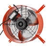 VEVOR Gable Mount Fan, 16 in Attic Vent Exhaust Fan 2940 CFM Thermostat, Cooling and Ventilation for Home, Garage, Warehouse, Workshop, Carbon Steel Housing with Mounting Brackets & Hardware, Orange