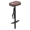 VEVOR Marsh Seat, 25.6-37 in Adjustable Duck Hunting Seat, 300 lb Capacity, Waterfowl Mud Seat for Wetlands & Swamps, 2 Large Mud Plates, Lightweight Aluminum Frame, 600D Camo Fabric & Shoulder Strap