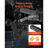 VEVOR Trailer Hitch, Tri-Ball Mount with Hook & Pin, Trailer Ball Size 1-7/8", 2" and 2-5/16", Fit 2-Inch Hitch Receiver, Max 10,000 lbs Ball Hitch, Towing Hitch for RVs, SUVs, ATVs, and Trucks, Black