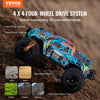 VEVOR Remote Control Car, 1:14 Scale RC Car for Kids, All Terrain 4WD Off-Road Truck with 1 Extra Car Shell, 45° Wheelie & Adjustable Speed, 42 km/h Hobby RC Car Toy, for 8+ Year Boys Girls