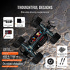 VEVOR Remote Control Car, 1:14 Scale RC Car for Kids, All Terrain 4WD Off-Road Truck with 1 Extra Car Shell, 45° Wheelie & Adjustable Speed, 42 km/h Hobby RC Car Toy, for 8+ Year Boys Girls