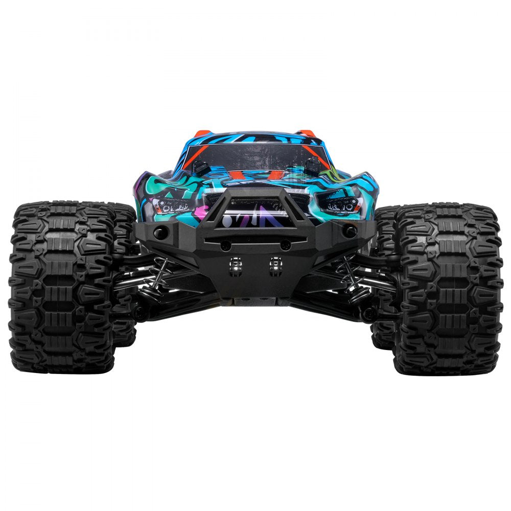 VEVOR Remote Control Car, 1:14 Scale RC Car for Kids, All Terrain 4WD Off-Road Truck with 1 Extra Car Shell, 45° Wheelie & Adjustable Speed, 42 km/h Hobby RC Car Toy, for 8+ Year Boys Girls
