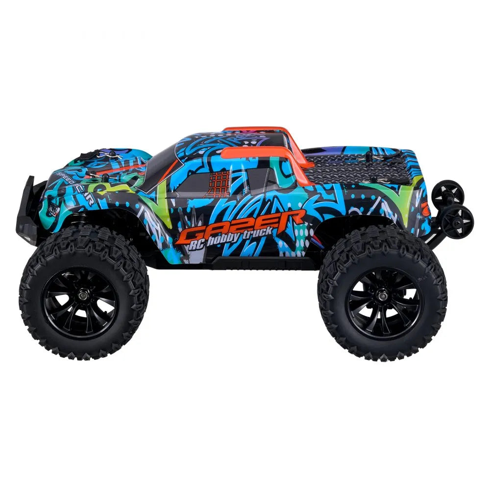 VEVOR Remote Control Car, 1:14 Scale RC Car for Kids, All Terrain 4WD Off-Road Truck with 1 Extra Car Shell, 45° Wheelie & Adjustable Speed, 42 km/h Hobby RC Car Toy, for 8+ Year Boys Girls