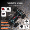 VEVOR Remote Control Car, 1:18 Scale RC Car for Kids, All Terrain 4WD Off-Road Monster Truck with 45° Wheelie & 2 Batteries, 36 km/h High Speed Hobby Racing Car, Ideal Gift for 8+ Years Kids, IPX4