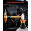 VEVOR Radiator Vacuum Refill Kit, Automotives Cooling System Vacuum & Purge Fill Tool with Gauge, Portable Radiator Coolant Filling Kit with Toolbox, Universal Fit for Most Cars Vans SUVs and Trucks