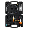 VEVOR Radiator Vacuum Refill Kit, Automotives Cooling System Vacuum & Purge Fill Tool with Gauge, Portable Radiator Coolant Filling Kit with Toolbox, Universal Fit for Most Cars Vans SUVs and Trucks