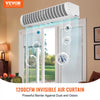 VEVOR 36" Industrial Air Door Blower, Dual-Speed 1200CFM, for Indoor Entryways, Includes Robust Limit Switch, Wall Mount Design, 110V Non-Heated, Simplified Installation