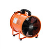 VEVOR Portable Ventilator, 10 inch Heavy Duty Cylinder Fan with 33ft Duct Hose, 350W Strong Shop Exhaust Blower 1948CFM, Industrial Utility Blower for Sucking Dust, Smoke, Smoke Home/Workplace