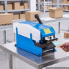 VEVOR Water-Activated Tape Dispenser 4–40 Inch Kraft Gummed Tape Cutter, 4–40 inch Adjustable Cut Length, 40–100mm Tape Width, Manual Water-Activated Tape Cutter for Carton Sealing & Box Packing