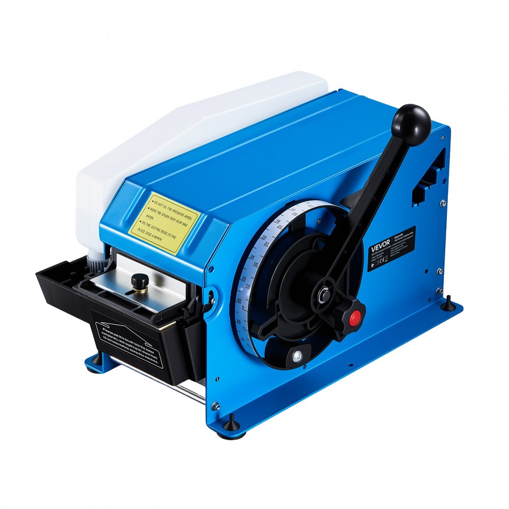 VEVOR Water-Activated Tape Dispenser 4–40 Inch Kraft Gummed Tape Cutter, 4–40 inch Adjustable Cut Length, 40–100mm Tape Width, Manual Water-Activated Tape Cutter for Carton Sealing & Box Packing