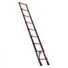 VEVOR Telescoping Ladder, 8.5 ft Extension Ladder Multi-Button Retraction, Heavy-Duty 330 lbs Capacity, for Home Repairs, Painting, Window Cleaning and RV, Aluminum, Anti-Slip Steps, Orange & Black