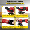 VEVOR Wet Polisher Grinder, 6 Variable Speed Buffing Machine & 8PCS Polishing Kit, with 4" & 5" Diamond Polishing Pads, Splash Shield, Concrete Stone Tool for Ceramic Tile Marble Stone Countertop