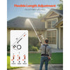 VEVOR Pressure Washer Telescoping Wand, 24 ft, 4000 psi, Telescopic Spray Wand with Power Washer Extension Wands, Gutter Cleaner, Pivoting Coupler, 7 Spray Nozzle Tips and Adjustable Support Harness