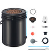 VEVOR DWC Hydroponics Grow System, Hydroponic Growing System with Top Drip Kit, 5-Gallon Deep Water Culture with Air Pump, Air Stone and Water Level Device for Leafy Vegetables(1 Bucket+Top Drip Kit)