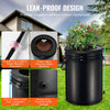VEVOR RDWC Hydroponics Grow System, Hydroponic Growing Kit with Top Drip, Recirculating Deep Water Culture 4 Buckles and 1 Reservoir, with Air Pump and Water Level Device for Leafy Vegetables
