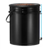 VEVOR DWC Hydroponics Grow System, Hydroponic Growing System with Top Drip Kit, Deep Water Culture 5-Gallon 4 Buckets, with Air Pump, Air Stones and Water Level Device for Leafy Vegetables