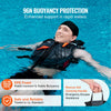 VEVOR Life Vest for Watersports (PFD), Life Jacket with Waterproof Nylon & 96N Buoyancy, Life Vest/Jacket for Any Water Activity-Fishing, Kayaking, Surfing and More, Men and Women L