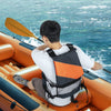 VEVOR Life Vest for Watersports (PFD), Life Jacket with Waterproof Nylon & 96N Buoyancy, Life Vest/Jacket for Any Water Activity-Fishing, Kayaking, Surfing and More, Men and Women L