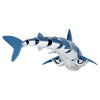 VEVOR Remote Control Shark Toy, 2.4GHz High Simulation Shark RC Boat for Swimming Pool Bathroom, Electric RC Shark Fish Toy with 2 Batteries, Light & Spray Water Function for 6+ Year Old Boys & Girls