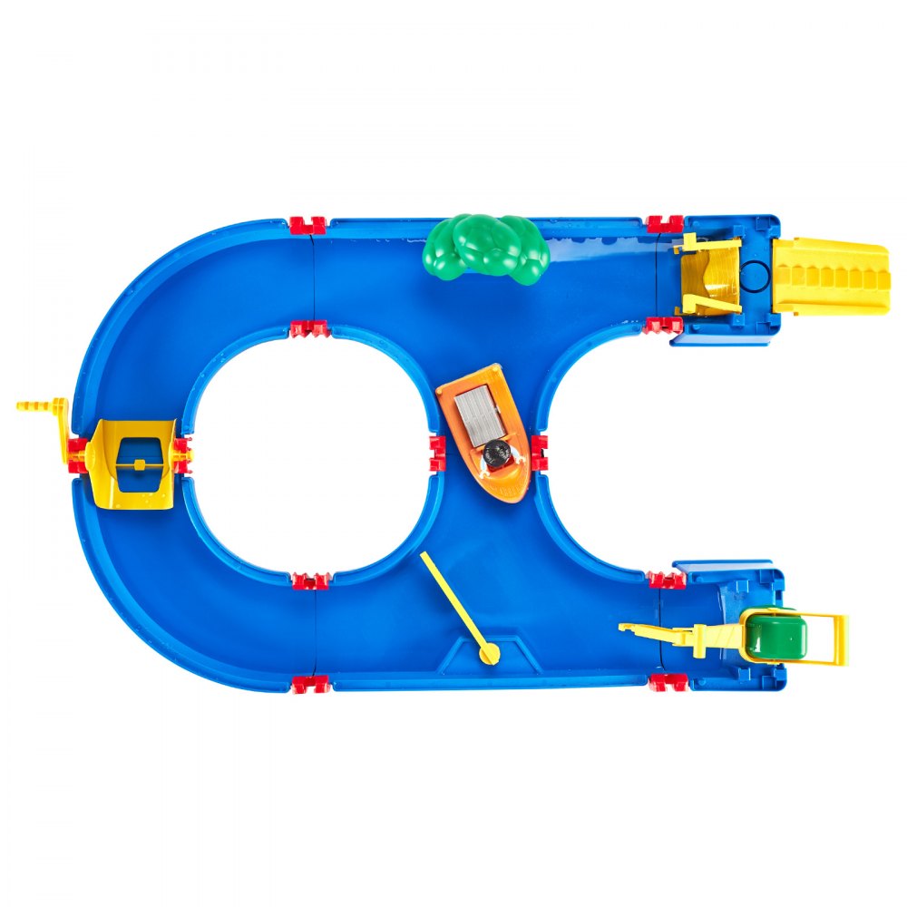 VEVOR Water Table for Toddlers, Kids Activity Play Waterway, Outdoor Summer Water Park Playset with 39PCS Accessories for Backyard Lawn Beach, Activity Sensory Play Table for 3+ Years Boys Girls