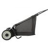 VEVOR Push Lawn Sweeper, 26-inch Leaf & Grass Collector, Strong Rubber Wheels & Heavy Duty Thickened Steel, Durable to Use with Large Capacity 7 cu. ft. Mesh Collection Hopper Bag, 4 Spinning Brushes