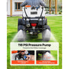 VEVOR ATV Spot Sprayer 15.9 Gal/60L 12V Pump ATV/UTV Broadcast Sprayer, for Garden Farm, 1.9 GPM Flow Rate, Adjustable 0-72 PSI, Weed Spray with Brass Nozzle, Boom, Water Tank, 20 ft Hose, White