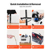 VEVOR ATV Spot Sprayer 15.9 Gal/60L 12V Pump ATV/UTV Broadcast Sprayer, for Garden Farm, 1.9 GPM Flow Rate, Adjustable 0-72 PSI, Weed Spray with Brass Nozzle, Boom, Water Tank, 20 ft Hose, White