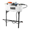 VEVOR ATV Spot Sprayer 15.9 Gal/60L 12V Pump ATV/UTV Broadcast Sprayer, for Garden Farm, 1.9 GPM Flow Rate, Adjustable 0-72 PSI, Weed Spray with Brass Nozzle, Boom, Water Tank, 20 ft Hose, White