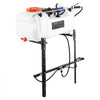 VEVOR ATV Spot Sprayer 15.9 Gal/60L 12V Pump ATV/UTV Broadcast Sprayer, for Garden Farm, 1.9 GPM Flow Rate, Adjustable 0-72 PSI, Weed Spray with Brass Nozzle, Boom, Water Tank, 20 ft Hose, White