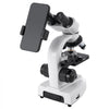 VEVOR Compound Binocular Microscope, 40-2000X Magnification, Professional Compound Microscope for Adult with Phone Adapter, LED Light, Aluminum Alloy Body, for Lab, School, Home, Education