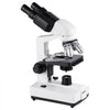 VEVOR Binocular Microscope, 40-5000X Magnification, Professional Compound Microscope for Adult with Dual Stage and Two Sets of Eyepieces, Aluminum Alloy Body, Includes LED Light and Phone Holder
