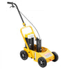 VEVOR Striping Line Marking Machine, 24 x 13 x 35.4 inch, 4-Wheel, Heavy Duty Striping Line Machine with 2-4 inch Adjustable Width, Make Clear Edge Line for Roads, Parking Lots, Sports Field, Yellow