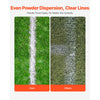 VEVOR Dry Line Marker, 4-Wheel, 2 or 4 in Lines, Field Dry Line Chalker, Adjustable Line Marker, with Rubber Adjustment Handle, 50 lbs Large Powder Capacity, for Baseball and Softball Infield, Green