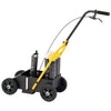 VEVOR Striping Line Marking Machine, 24 x 13 x 35.4 in, 4-Wheel, Heavy Duty Striping Line Marking Machine, Striping Line Machine with Adjustable Width, for Roads, Parking Lots, Sports Field, Black