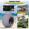 VEVOR Beach Balloon Wheels, 13\" Replacement Sand Tires, TPU Cart Tires for Kayak Dolly, Canoe Cart and Buggy with Free Air Pump, 2-Pack