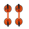 VEVOR Glass Suction Cup, 4.7" 2 Pack 330 lbs Load Capacity, Vacuum Suction Cup with Aluminum Handle, Heavy Duty Industrial Suction Cup Lifter Tool for Glass, Granite, Tile, Metal, Wood Panel Lifting