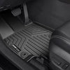 VEVOR Automotive Floor Mats, Fits for Toyota RAV4 (Not for Hybrid or Prime) 2019-2024, 3 pcs Front and 2nd Row Liners, All Weather Custom Fit TPE Vehicle Floor Mats, Easy to Clean for SUV, Black