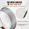 VEVOR Flour Sieve Fine Mesh, 12 Mesh Flour Sifter, 304 Stainless Steel Fine Mesh Sifter Food-grade, Dia. 12.6" Fine Mesh Strainers for Baking, 5 Sizes Mesh hole for Mungbean, Rice, Flour, Pearl Powder