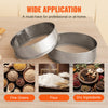 VEVOR Flour Sieve Fine Mesh, 40 Mesh Flour Sifter, 304 Stainless Steel Fine Mesh Sifter Food-grade, Dia. 12.6" Fine Mesh Strainers for Baking, 5 Sizes Mesh hole for Mungbean, Rice, Flour, Pearl Powder
