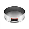VEVOR Flour Sieve Fine Mesh, 40 Mesh Flour Sifter, 304 Stainless Steel Fine Mesh Sifter Food-grade, Dia. 12.6" Fine Mesh Strainers for Baking, 5 Sizes Mesh hole for Mungbean, Rice, Flour, Pearl Powder