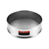 VEVOR Flour Sieve Fine Mesh, 80 Mesh Flour Sifter, 304 Stainless Steel Fine Mesh Sifter Food-grade, Dia. 12.6" Fine Mesh Strainers for Baking, 5 Sizes Mesh hole for Mungbean, Rice, Flour, Pearl Powder
