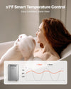 ±1°F smart temperature control - consistent stable water