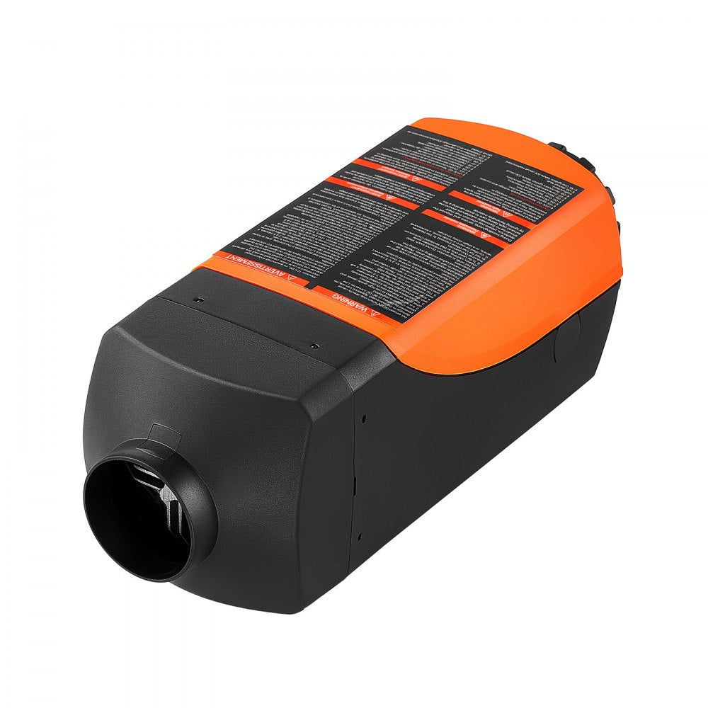 VEVOR Diesel Heater DC 12V 10 L/2.6 Gal Large Fuel Tank Diesel Air Heater, For Various Vehicles, Fast Heating, with Bluetooth App Control, Remote Control and LCD Panel, Automatic Altitude Compensation