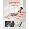 VEVOR Massage Chair, Zero Gravity Full Body Massage Chair with 10-Point Rollers, 5 Automatic Modes, 8 Airbags, Waist & Leg Heating, Bluetooth Speaker, Touchscreen Control, for Home and Office Use