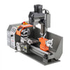 VEVOR Metal Lathe 8" x 16" 1100W Benchtop Multi-Purpose Lathe Machine, for Precision Metalworking Turning, Drilling & Milling Module, 3000 RPM Max Speed, Reversible Direction, with Metal Gears