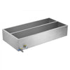 VEVOR Maple Syrup Evaporator Pan, 47 Gallon, 683 Cups of 8.8oz Maple Syrup, Flat Evaporator Pan with Thermometer, 1 Valve and 3 Heating Methods, Stainless Steel Maple Syrup Pan for Home, Outdoor